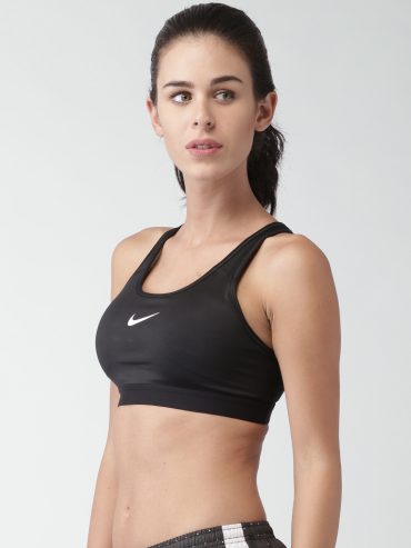 Alternative view of Nike Black AS Pro Classic Pad Upda Sports Bra