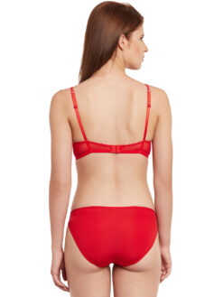 SECRETT CURVES Red Lace Lingerie Set - Image 4