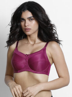 Maroon Bra, Non Padded Bra For Girls, non-padded bra, maroon bra, underwired bra, everyday bra, lightweight bra, breathable bra, comfortable bra, girls bra, non-padded bra for girls, stylish lingerie, natural fit bra, everyday comfort bra, casual bra, nightwear bra