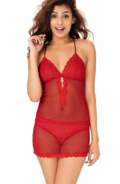 red short nighty | short nighty dress for girl | short nighty dress