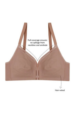 True Curv Wirefree Minimiser Bra- Skin - Image 4