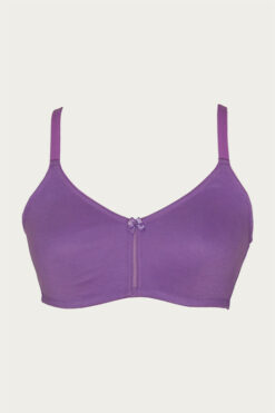 Rosaline Double Layered Wirefree Bra- Lavender - Image 8