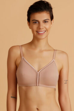 Wirefree Bra in Pakistan, non wired Bra, skin color bra, foam bra, non wired bra, wirefree bra, minimiser bra, cotton foam bra, light foam bra, skin color bra, full coverage bra, everyday bra, bra 36 size, foam bra for girls, ladies bra, bra for daily wear