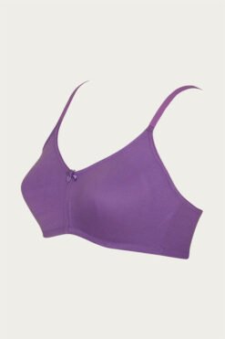 Rosaline Double Layered Wirefree Bra- Lavender - Image 7