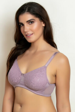 Alternative view of Double Layered No Sag Bra -Mauve