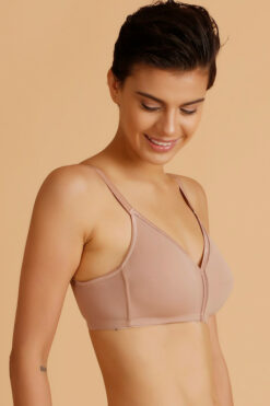 Alternative view of True Curv Wirefree Minimiser Bra- Skin