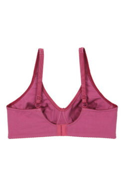 Cotton Wirefree Non Padded Bra- Magenta - Image 5