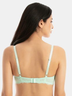 Zivame Green Printed Non-Wired Non Padded T-shirt Bra - Image 4