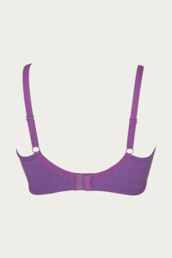 Rosaline Double Layered Wirefree Bra- Lavender - Image 6