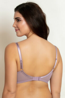 Double Layered No Sag Bra -Mauve - Image 5