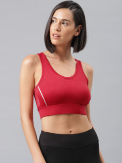 Red Sports Bra, Non-Wired Padded Sports Bra, Fitness Bra for Women, Sports Bra for Girls, Gym Bra, Lightly Padded Bra, Comfortable Sports Bra, Activewear Bras, Padded Sports Bra for Women, Sports Bra for Workouts, Fitness Bra in Pakistan, Comfortable Gym Bras, Best Sports Bra in Pakistan