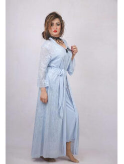Alternative view of Luxury Sky Blue Nightwear