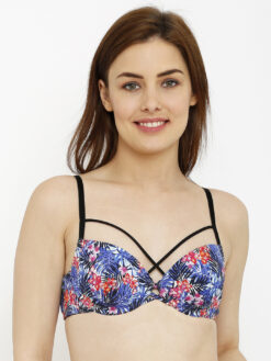 Blue & Orange Ifg Bridal Bra, Ifg Undergarments, Bridal Undergarments Pakistan, Printed Cotton Bra, Push Up Bra, Cotton Bra for Ladies, Padded Bra, Floral Bra, Everyday Bra, Comfortable Bra, Supportive Bra, Night Dress Bra, Cotton Lingerie, Women's Lingerie, Stylish Bra, Adjustable Bra, Underwired Bra