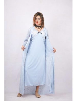 Sexy Night Dress for Ladies | sky blue nighty | night dress for bridal