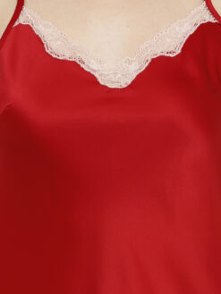 Candyskin MTV Red Solid Nightdress - Image 4