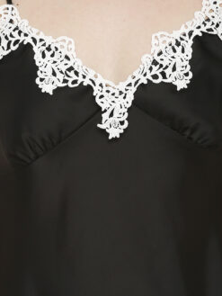 Heart 2 Heart Black Solid Baby Doll - Image 4