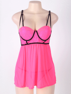 Alternative view of Halter Lace Enchanting Bliss Cups Lingerie