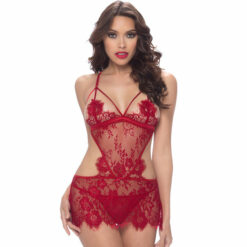 sexy lace nighty | Red Lace nighty | short net nighty