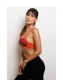 HIGH IMPACT SPORTS BRA – FLAME - Image 4