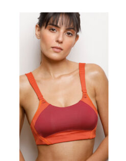 HIGH IMPACT SPORTS BRA – FLAME - Image 3