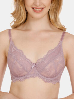 Alternative view of Zivame Purple Lace Underwired Padded Everyday Bra