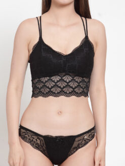 PrettyCat Black Lingerie Set - Image 3