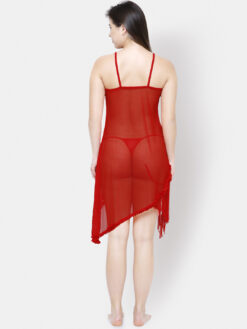 FashionRack Red Solid Baby Doll - Image 5