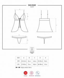 Subtle babydoll & thong - Image 5