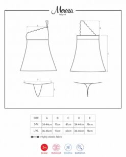 One Shoulder BabyDoll Dress - Image 5