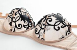 Alternative view of Floral See Through Bra and Panty Set