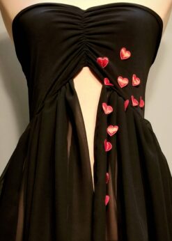 Valencia - Chiffon Lingerie Dress - Image 4