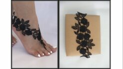 Lace Barefoot Sandals - Image 3