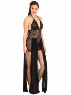 halter neck dress - net nighty dress - net nighty dress for bridal