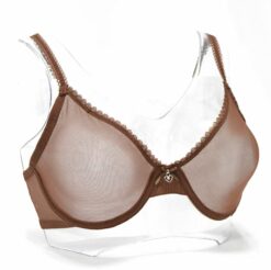 Alternative view of Transparent See Through Stretch Bra Set 3 Colors