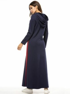 Sports Abaya Robe Women Islamic Clothing Casual Dress - Image 5