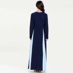 Abaya Cardigan Robe Turkish Hijab pachwork - Image 4