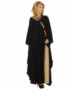 Drape Style Kaftan Abaya - Image 3