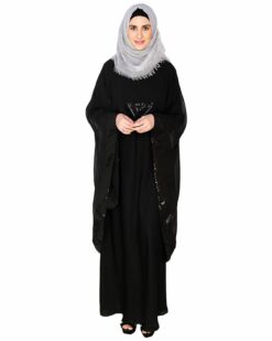 Black Cape Abaya - Image 4