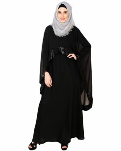 Black Cape Abaya - Image 5
