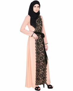 Lace Abaya Dress - Image 4