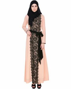 Lace Abaya Dress - Image 5