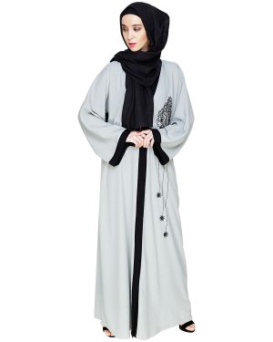 dubai abaya style | beautiful abaya designs | embroidered abaya