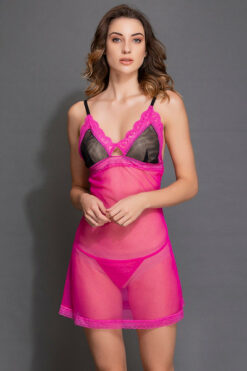 sheer babydoll nighty | thong nighty | net sexy nighty