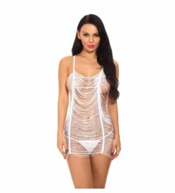 transparent nighty for honeymoon | short nighty dress | fringe lingerie