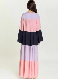 Long Dress Women Casual Muslim Abaya - Image 4