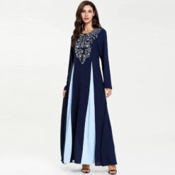 Alternative view of Abaya Cardigan Robe Turkish Hijab pachwork