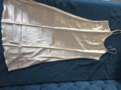 Long Night Dress Silk Stain Sleepwear Gown - Image 6