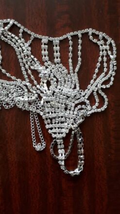 Chain Body Jewelry Underwear Crystal Thong - Image 4