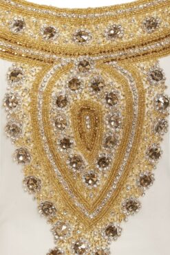 Gold Embellished Caftan Abaya - Image 4