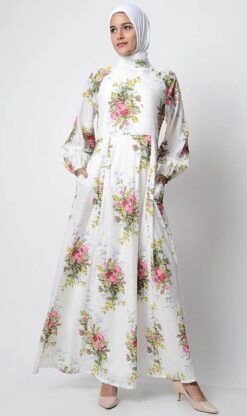 Alternative view of Perfect Summer Printed Abaya